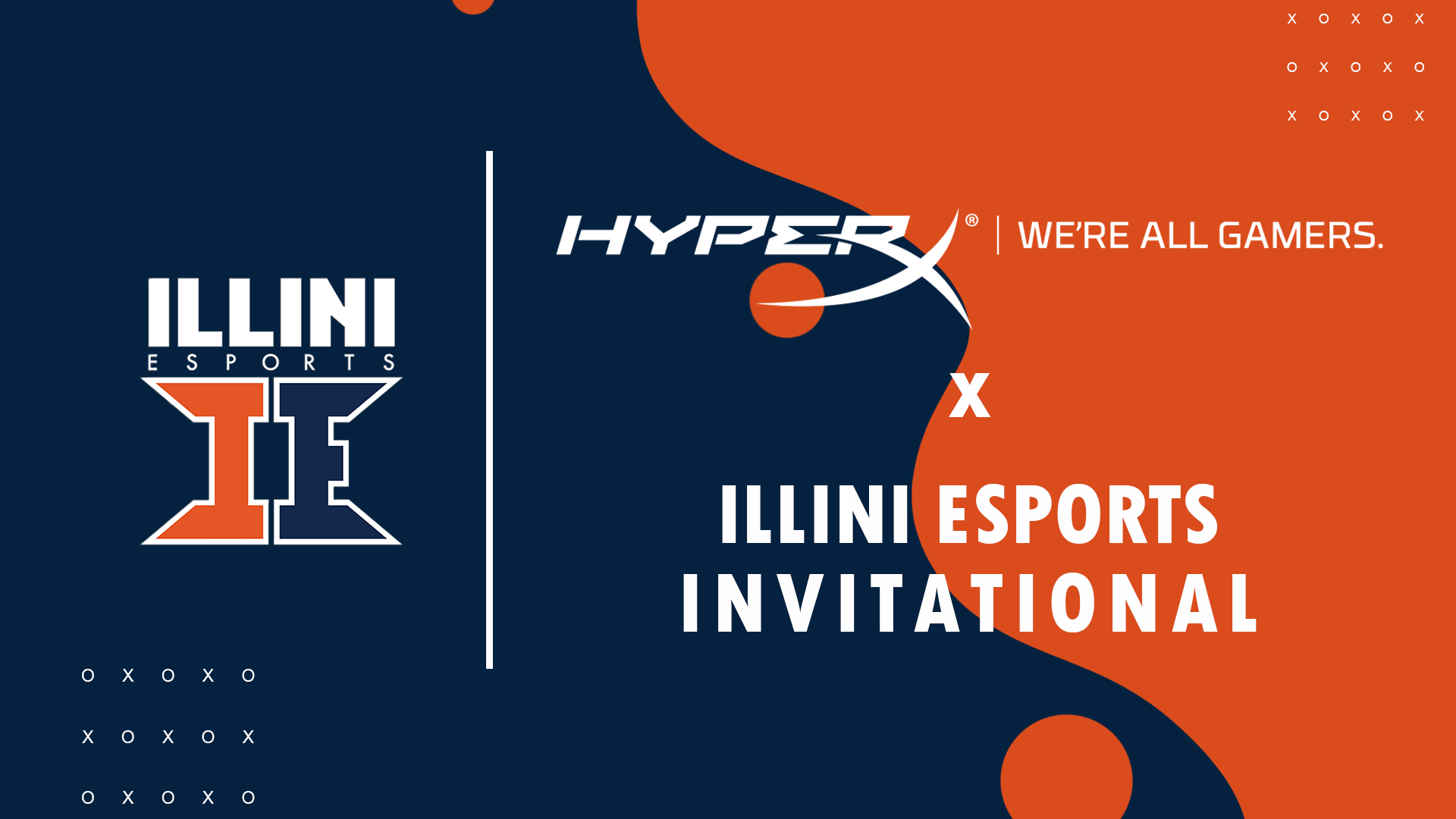HyperX partnering with Illini Esports for the Illini Esports Invitational!